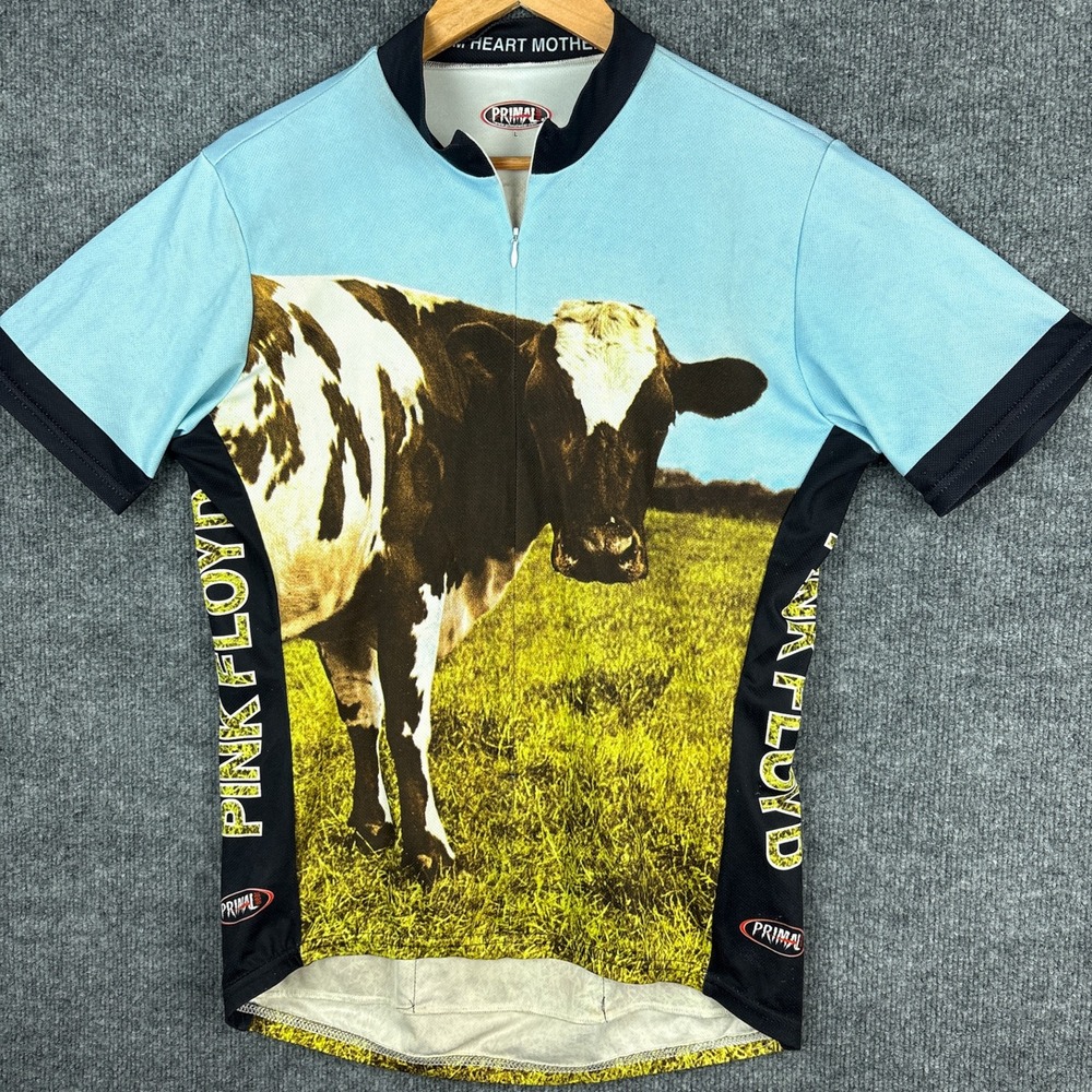 2005 Pink Floyd Atom Heart Mother Primal Cycling Jersey Large *Rare*